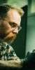 Robin focused on a session at Silent Moon, our private tattoo studio in Bermondsey, South East London.