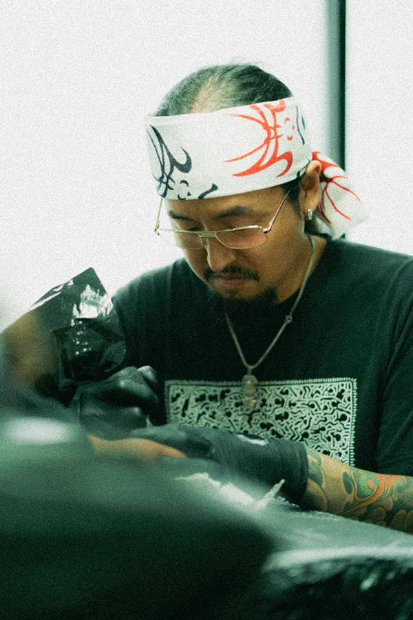 Daisuke, japanese tattoo artist — Silent Moon London