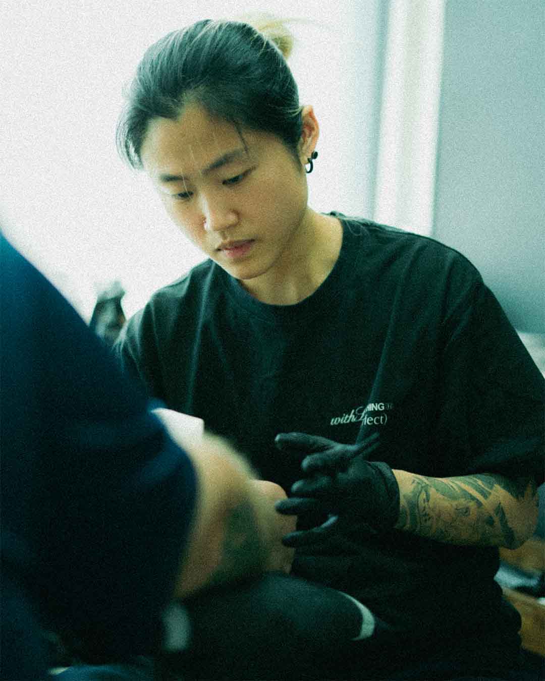 Satrxx, illustrative tattoo artist — Silent Moon London