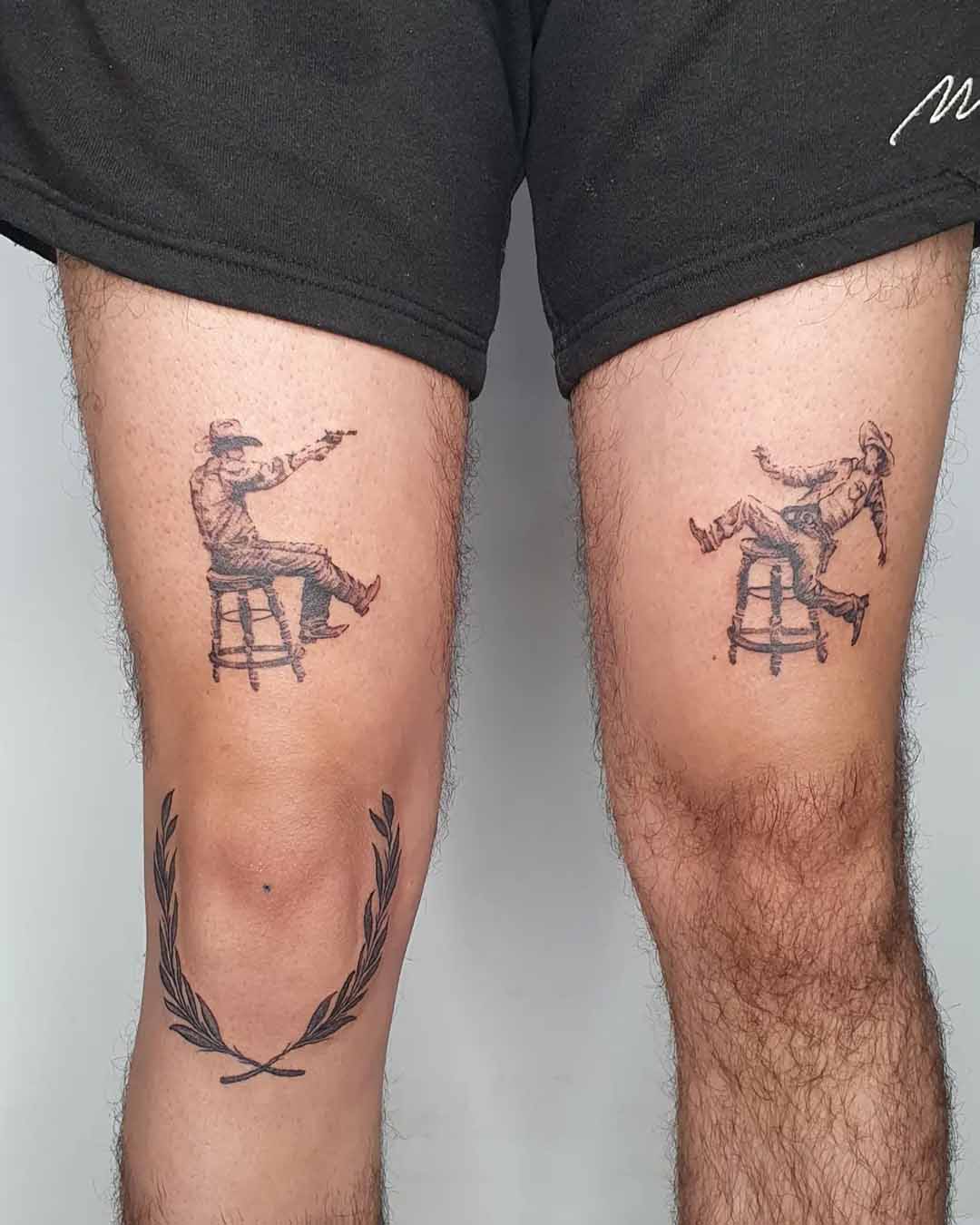 Micro-realism tattoo — Silent Moon, Bermondsey London
