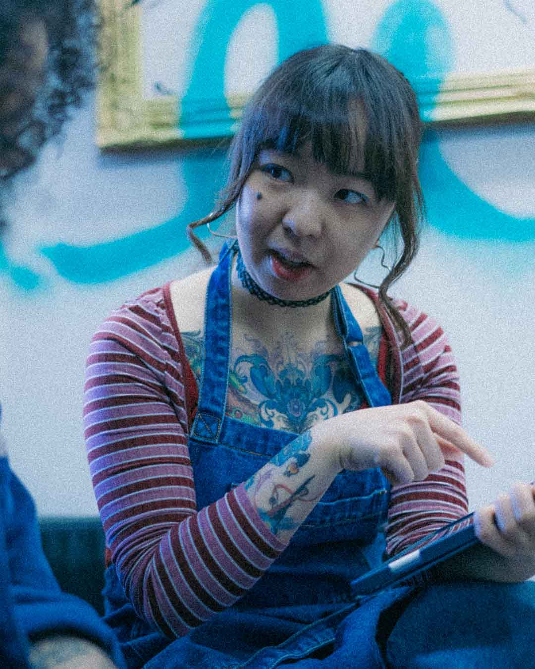 Peng, illustrative tattoo artist — Silent Moon London